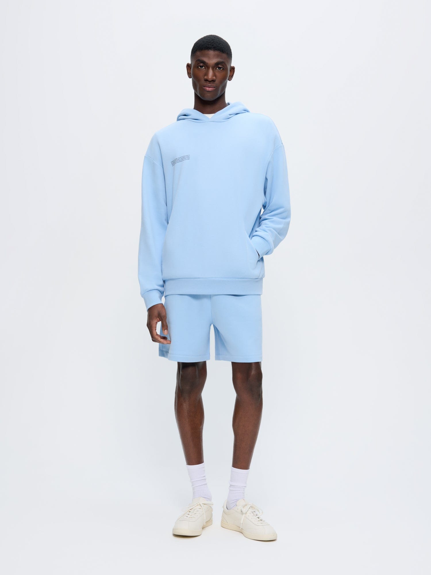 Mens 365 Midweight Hoodie—Dewdrop Blue