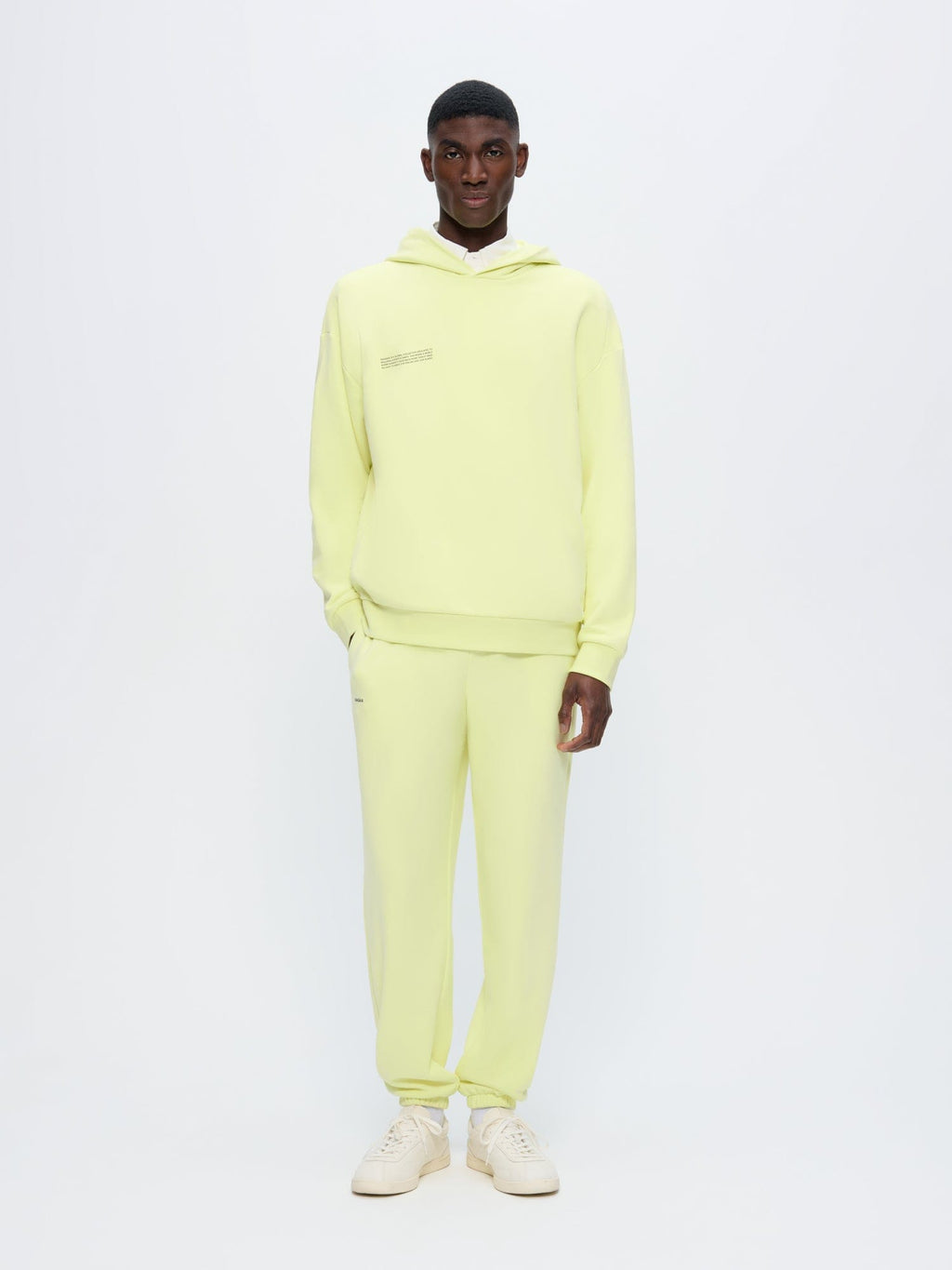 Mens 365 Midweight Hoodie—Soft Lime