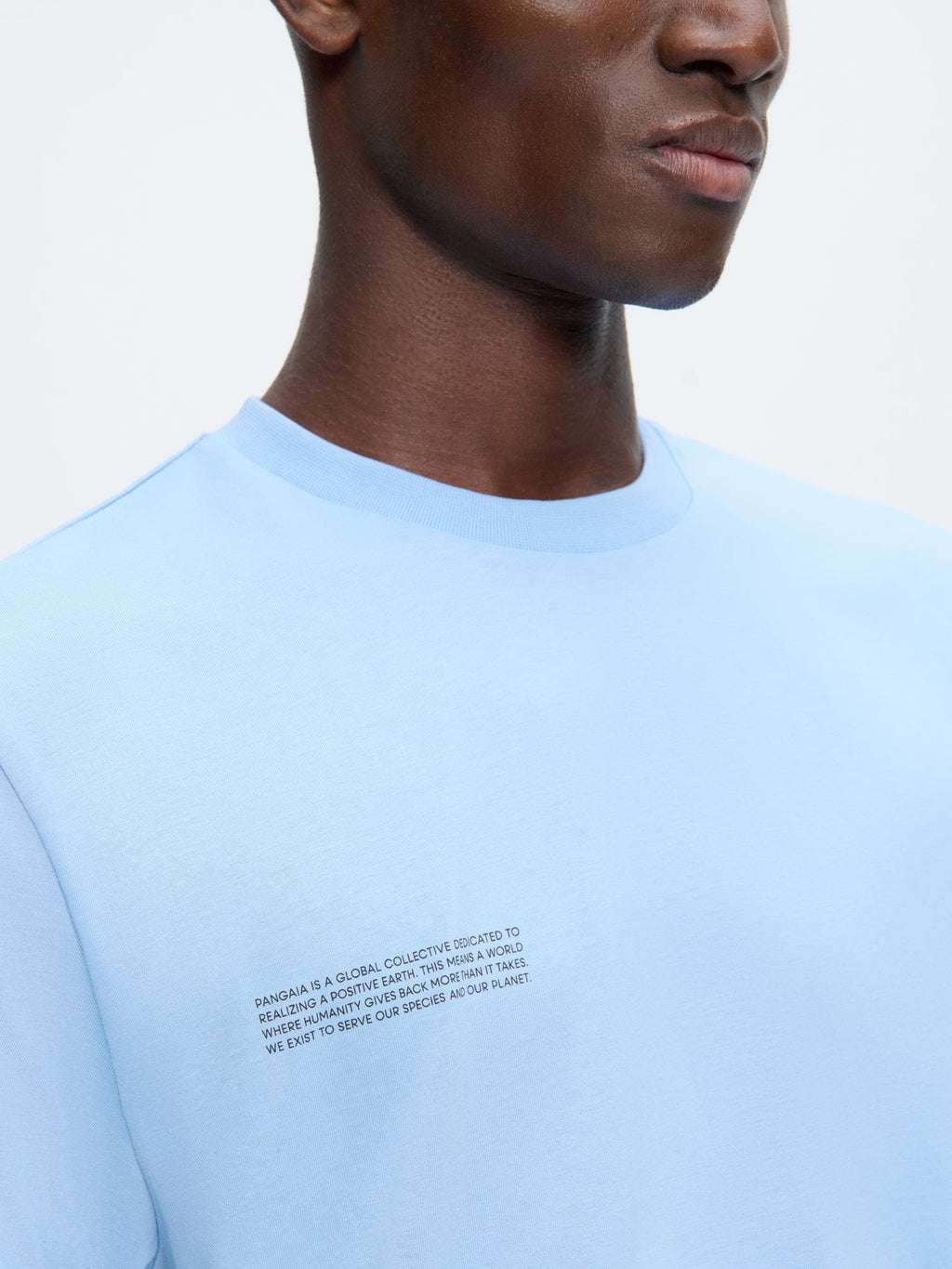 Mens 365 Midweight T-shirt—Dewdrop Blue