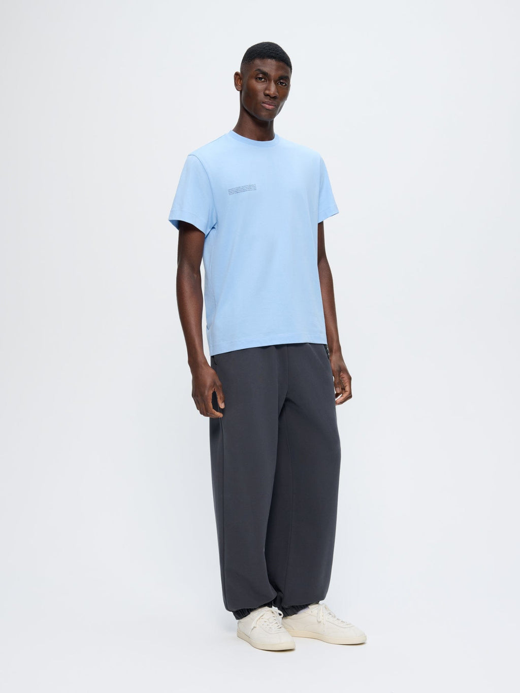 Mens 365 Midweight T-shirt—Dewdrop Blue