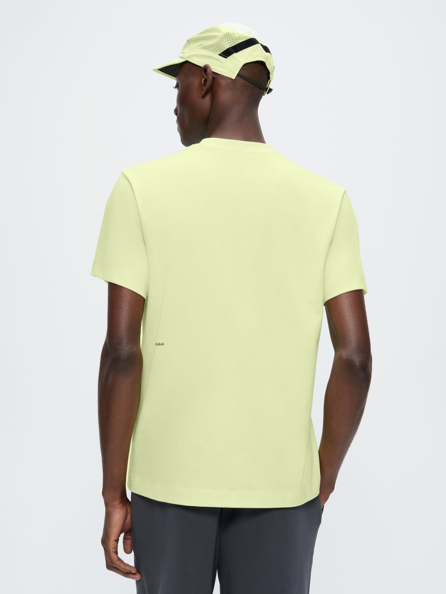 Mens 365 Midweight T-shirt—Soft Lime