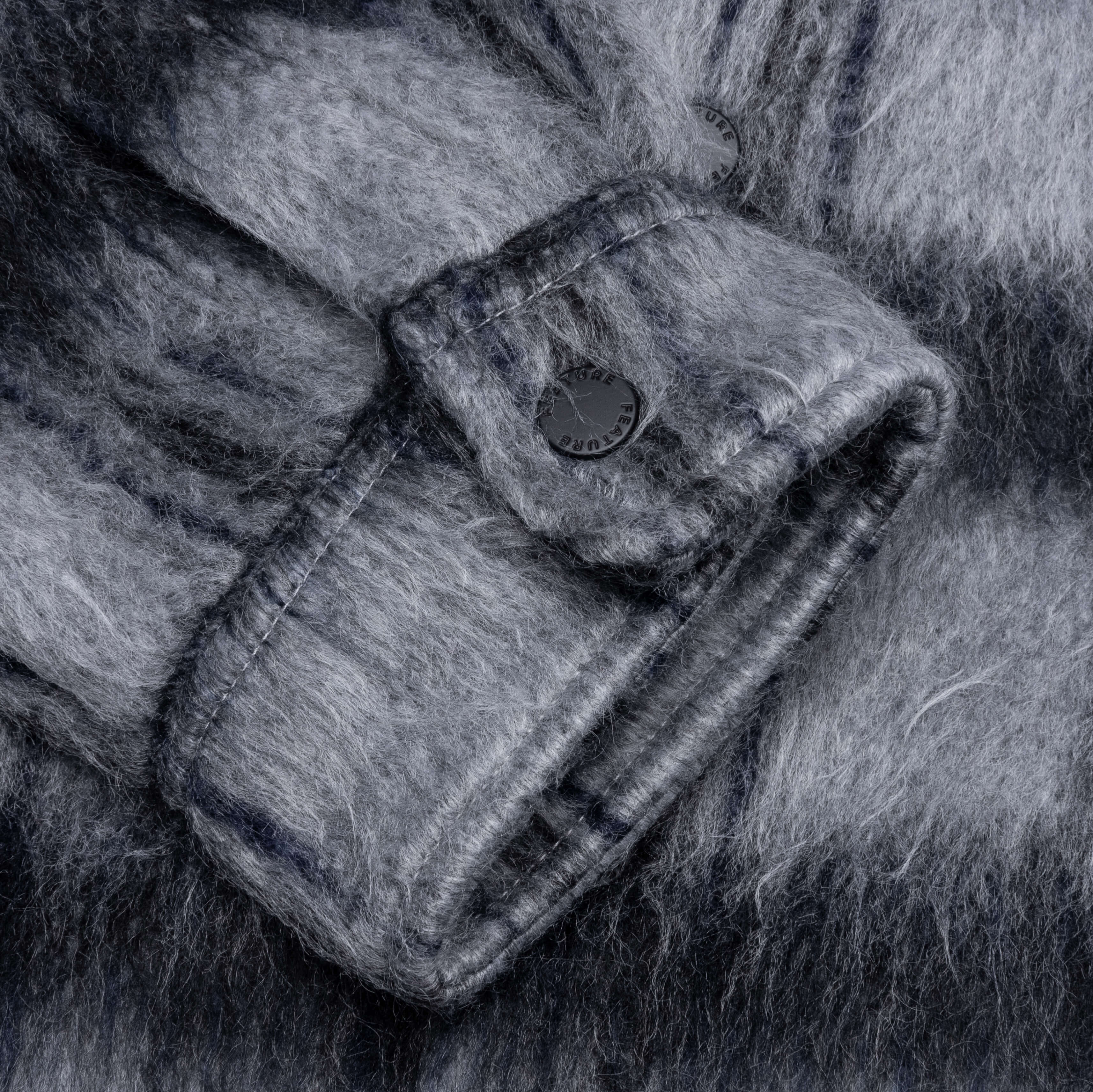 Mohair Flannel - Black