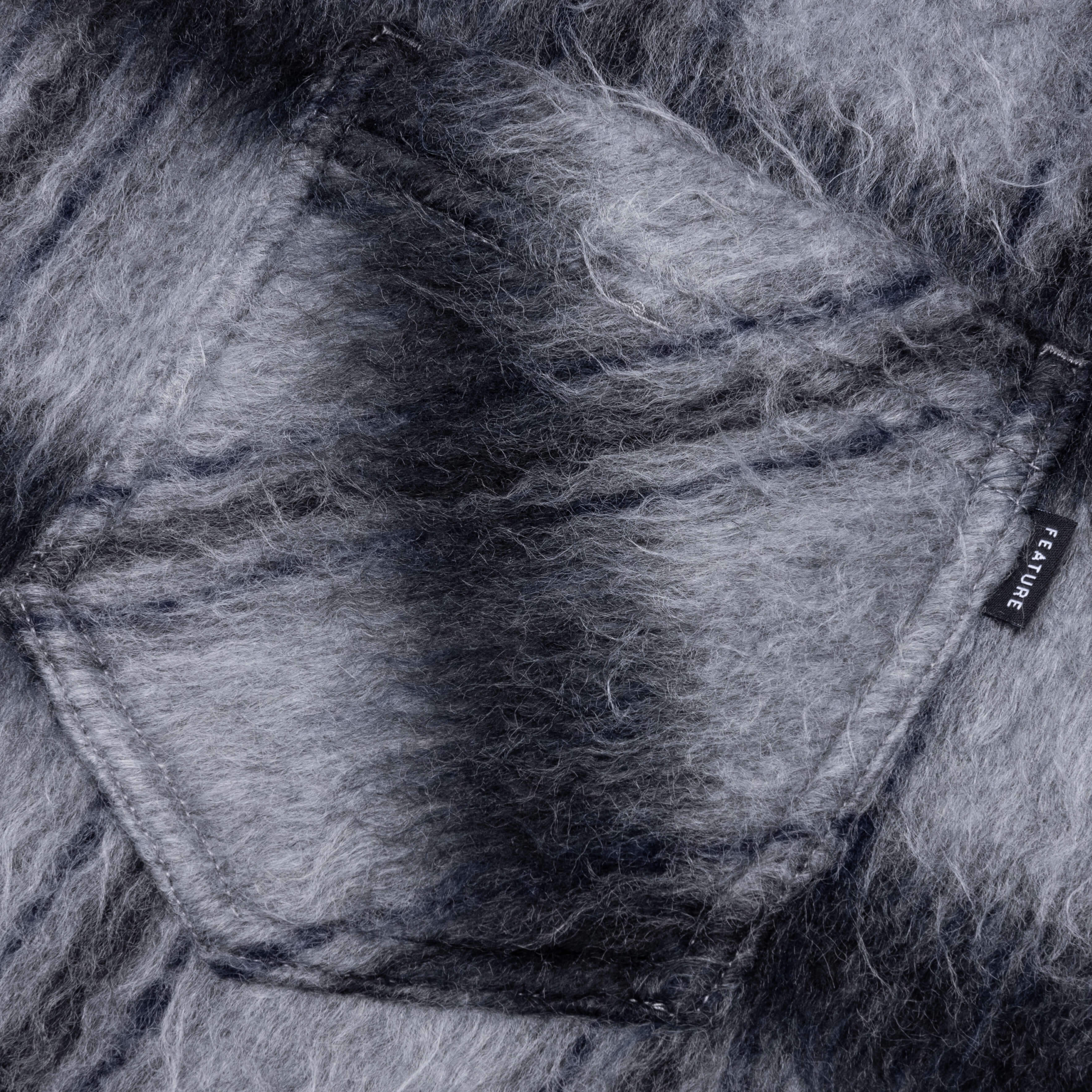 Mohair Flannel - Black