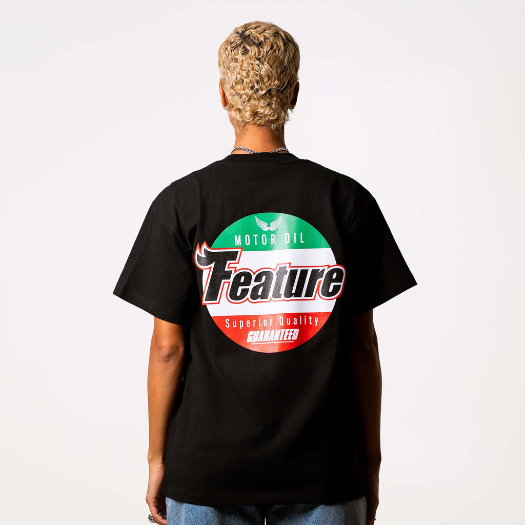 Motor Oil Tee - White
