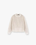 Open Gauge Knit Sweater - Off White