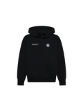 Mens Coral Gardeners Midweight Hoodie—Black