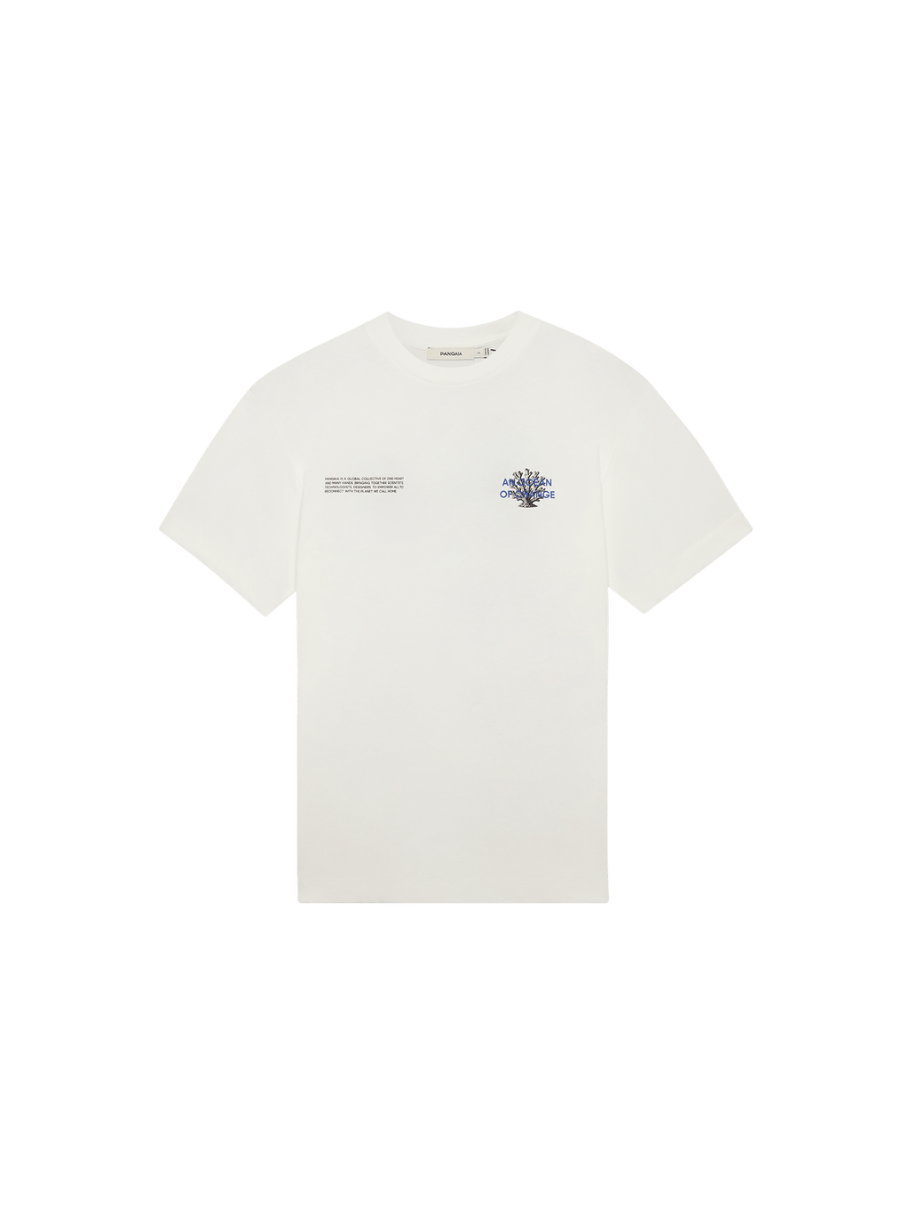 Mens Coral Gardeners Midweight T-Shirt—Off-White