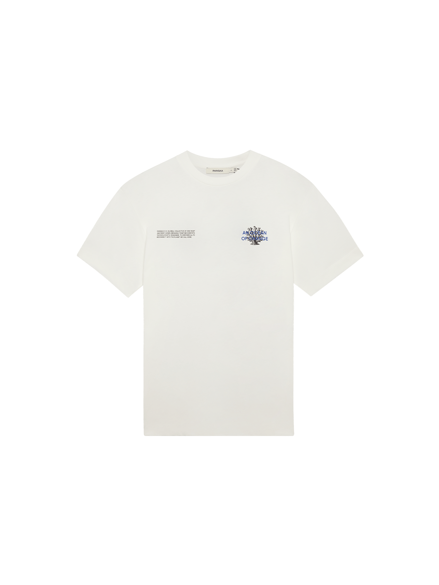 Mens Coral Gardeners Midweight T-Shirt—Off-White