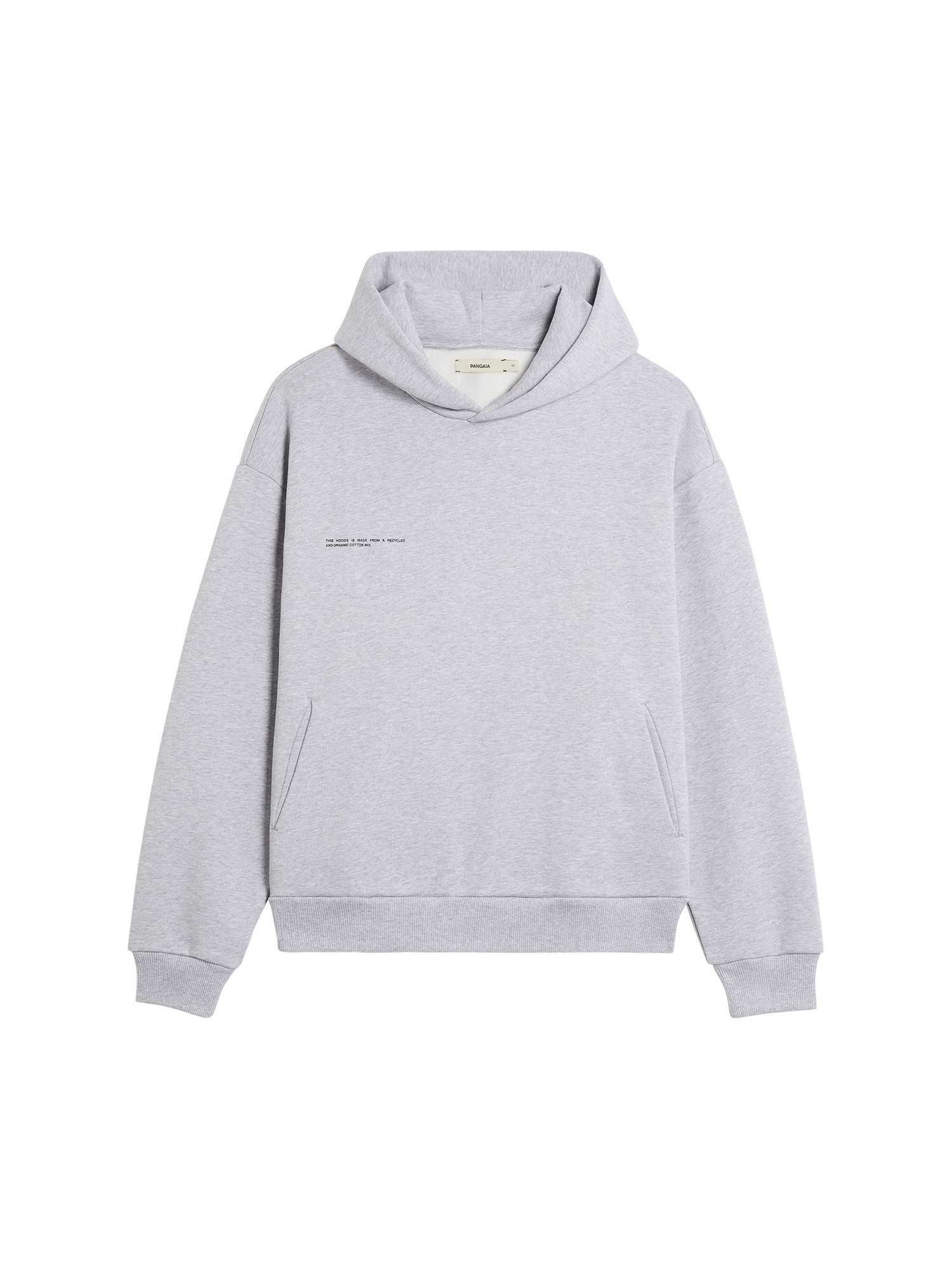 Mens 365 Heavyweight Hoodie—grey marl