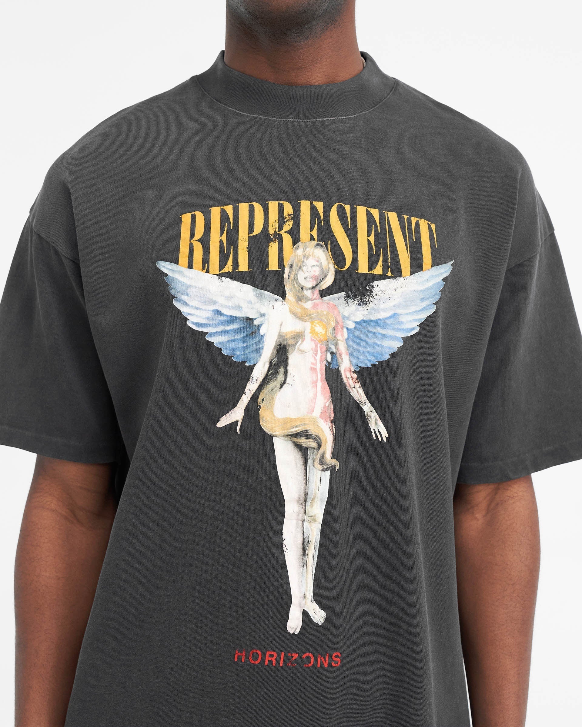 Reborn T-Shirt - Aged Black
