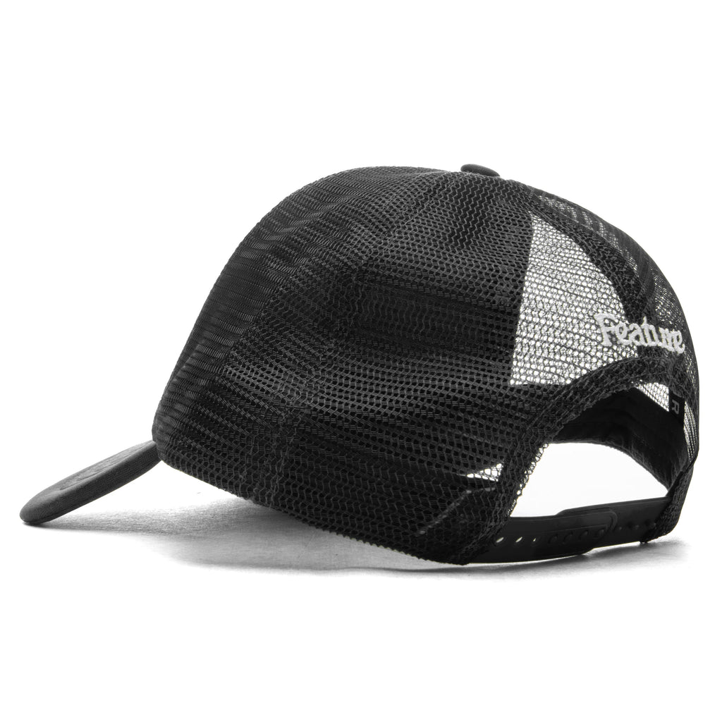 Feature x Wynn Shine Trucker - Black/White