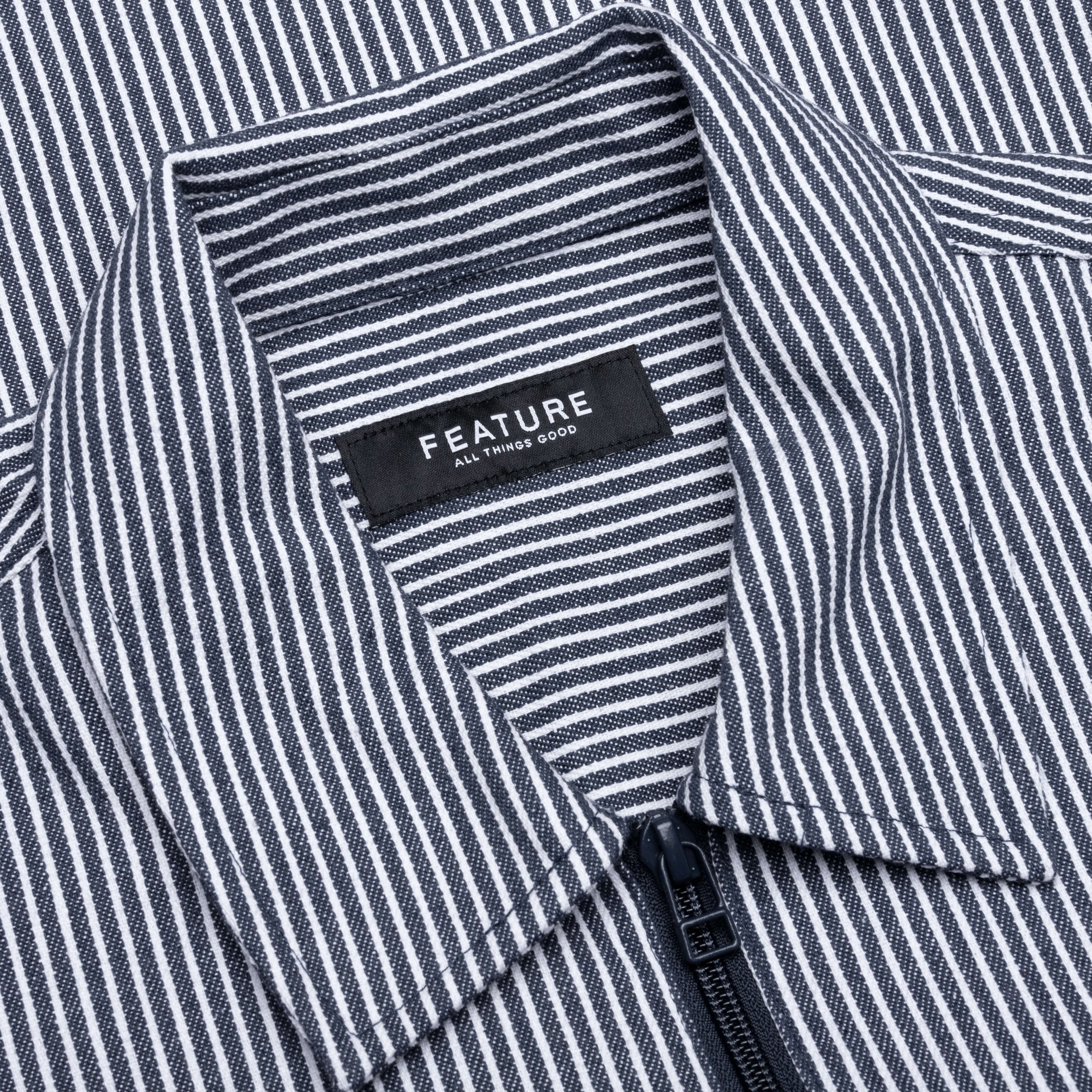 Smith 3/4 Zip Shirt - Blue