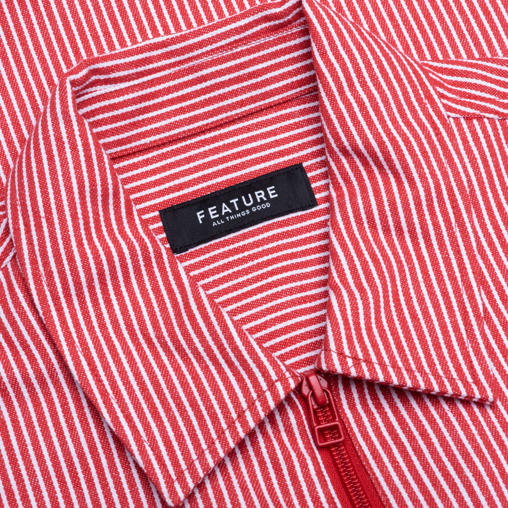 Smith 3/4 Zip Shirt - Red