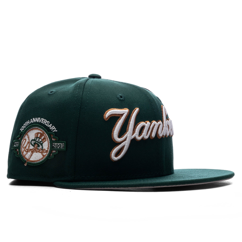 FEATURE x New Era 59FIFTY Fitted NY Yankees 100th Anniversary - Dark Green