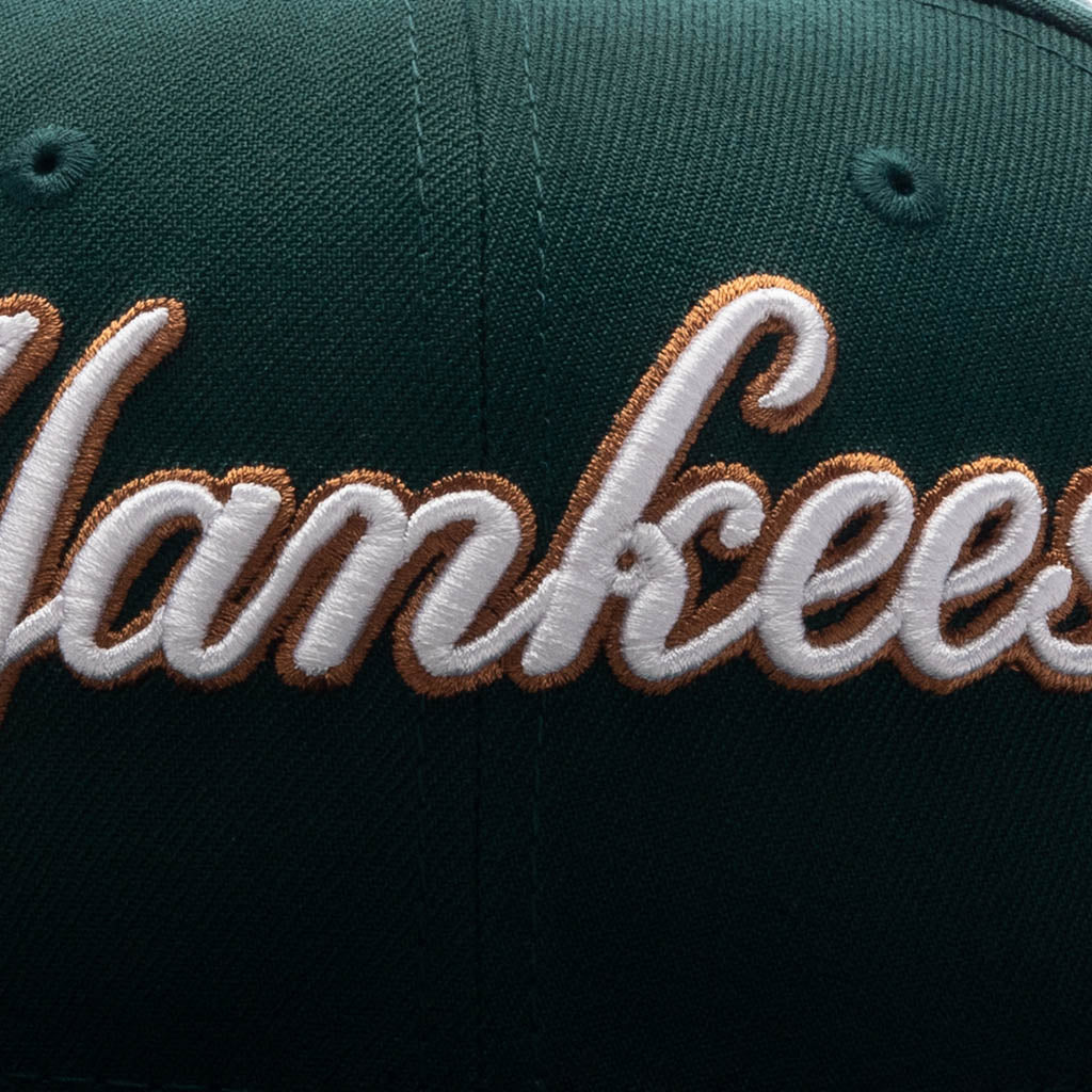 FEATURE x New Era 59FIFTY Fitted NY Yankees 100th Anniversary - Dark Green